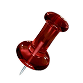 Pushpin decoration